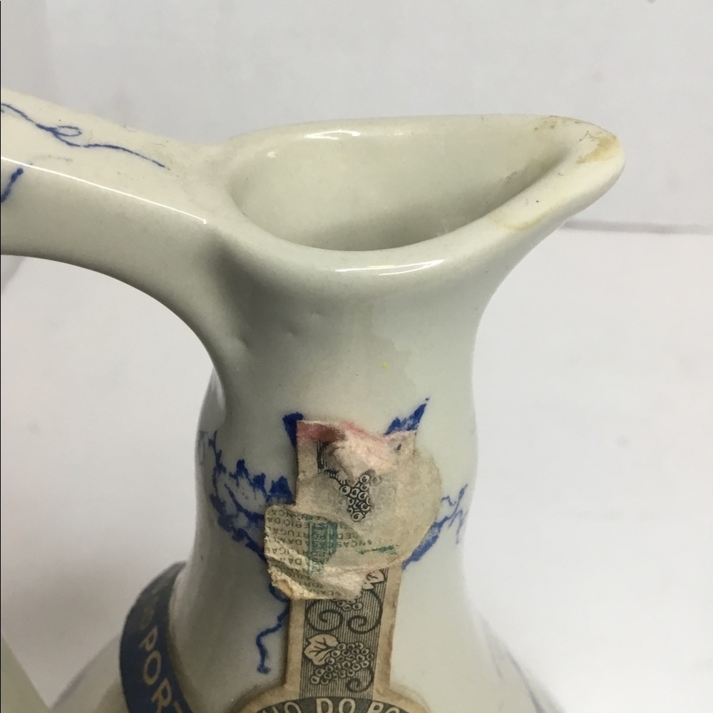 Vintage Real Vinicola Ceramic Wine Decanter Bottle Savacem Portugal Gilman & CTA - Picture 8 of 16